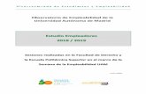 Estudio Empleadores 2018 / 2019 - obs-empleabilidad.uam.es