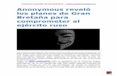 Anonymous reveló los planes de Gran Bretaña para ...