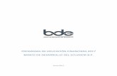 Enero 2017 - Banco de Desarrollo del Ecuador B.P - Inicio