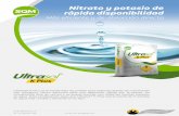 Nitrato y potasio de rápida disponibilidad