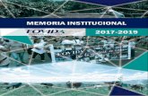 MEMORIA INSTITUCIONAL 2017-2019