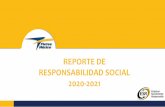REPORTE DE RESPONSABILIDAD SOCIAL 2020-2021