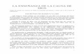 LA ENSEÑANZA DE LA CAUSA DE DIOS - bibliotecabahai.com