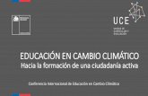 EDUCACIÓN EN CAMBIO CLIMÁTICO