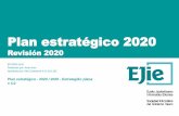 Plan estratégico 2020 Revisión 2018 - EJIE