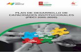 (PDCI 2016 – 2020) - Gobierno Autónomo Departamental de ...