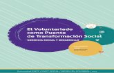 El voluntariado como puente de transformación social