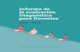 Informe de la evaluación Diagnóstica para Docentes