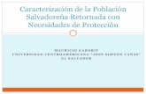 Caracterización de la Población Salvadoreña Retornada con ...