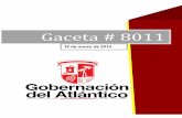 Gaceta # 8011 - Atlantico