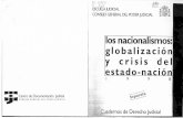 los nacionalismos: globalización y crisis del estado-nación