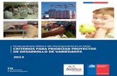 Financiamiento Público del Fitomejoramiento en Chile ...