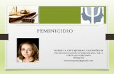FEMINICIDIO - HOME | INCAPRODEX
