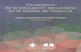 Escenarios de la educación secundaria en el estado de Veracruz