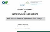 FINANCIAMIENTO DE ESTRUCTURAS ENERGETICAS