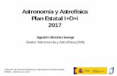 Astronomía y Astrofísica Plan Estatal I+D+i 2017
