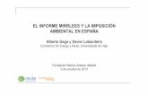 EL INFORME MIRRLEES Y LA IMPOSICIÓN AMBIENTAL EN ESPAÑA