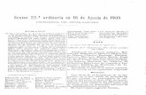 Sesion 22. or~inaria en 16 Agosto 1905