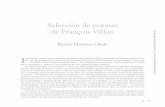 Selección de poemas de François Villon