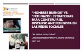 HOMBRES BUENOS” VS. “FEMINAZIS”: ESTRATEGIAS PARA ...