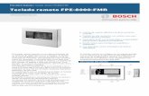 Teclado remoto FPE-8000-FMR