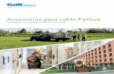 Accesorios para cable Python
