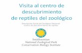 Visita al centro de descubrimiento de reptiles del zoológico