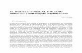 EL MODELO SINDICAL ITALIANO Afiliación y estrategias ...
