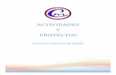 ACTIVIDADES Y PROYECTOS - colegiocorazondemaria.es