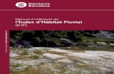 Manual d’utilització de L’Índex d’Hàbitat Fluvial (IHF)