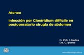 Ateneo Infección por Clostridium difficile en ...