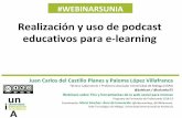 Realización y uso de podcast educativos para e-learning