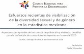 La visibilización de la diversidad sexual y de género en ...