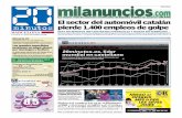 El sector del automóvil catalán pierde 1.400 empleos de golpe