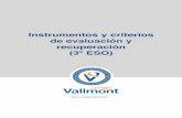 Instrumentos y criterios de evaluación 3º ESO 20-21
