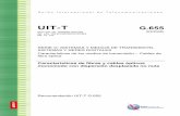 UIT-T Rec. G.655 (03/2006) Caracter.sticas de fibras y ...