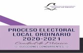 Proceso Electoral Local Ordinario 2020-2021