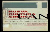 NUEVA CULTURA SINDICAL - Universidad Autónoma de Nuevo León