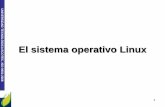 El sistema operativo Linux