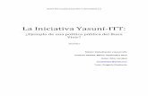 La Iniciativa Yasuní-ITT