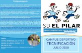 TECNIFICACIÓN - Sección Deportiva El Pilar - SD El Pilar