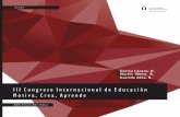 III Congreso Internacional de Educación Motiva, Crea, Aprende