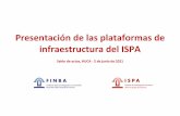 Presentación de las plataformas de infraestructura del ISPA