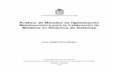Análisis de Métodos de Optimización Metaheurística para la ...