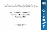 La Economía Verde y la Inversión Socialmente Responsable
