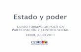 CURSO FORMACIÓN POLÍTICA PARTICIPACIÓN Y CONTROL ...