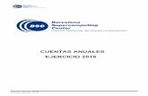 CUENTAS ANUALES EJERCICIO 2018 - BSC-CNS