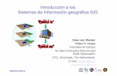 Introducción a los Sistemas de Información geográfica SIG