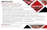 MVHS Senior Events 2020 (Spanish)