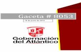 Gaceta # 8053 - Atlantico
